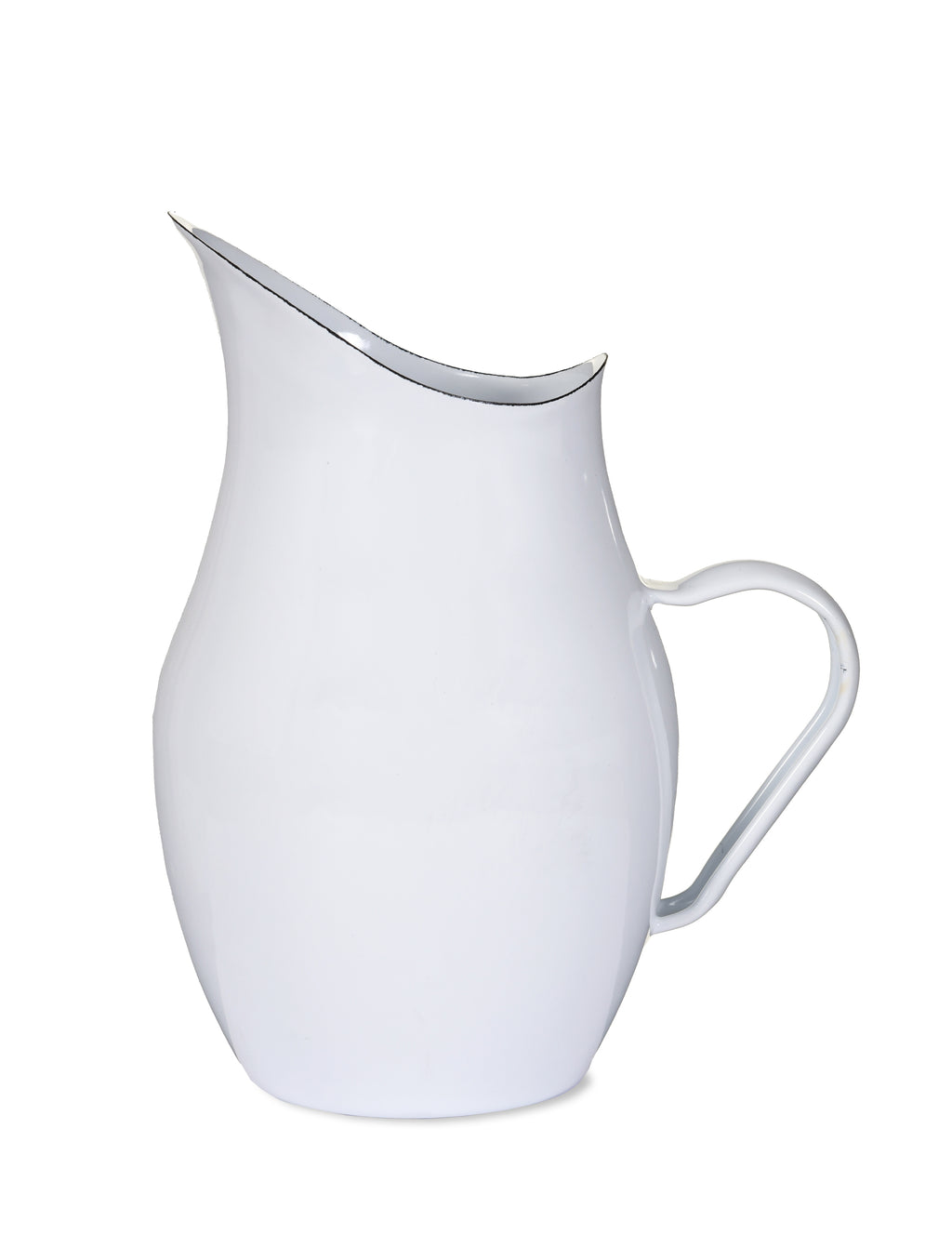 Enamel Pitcher - White