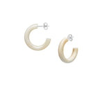 Odette Natural Horn Hugee Hoops