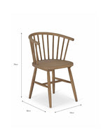 Curved Back Armchair Pair