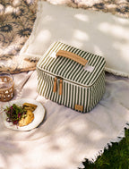 Kimmeridge Striped Lunch Bag - Square