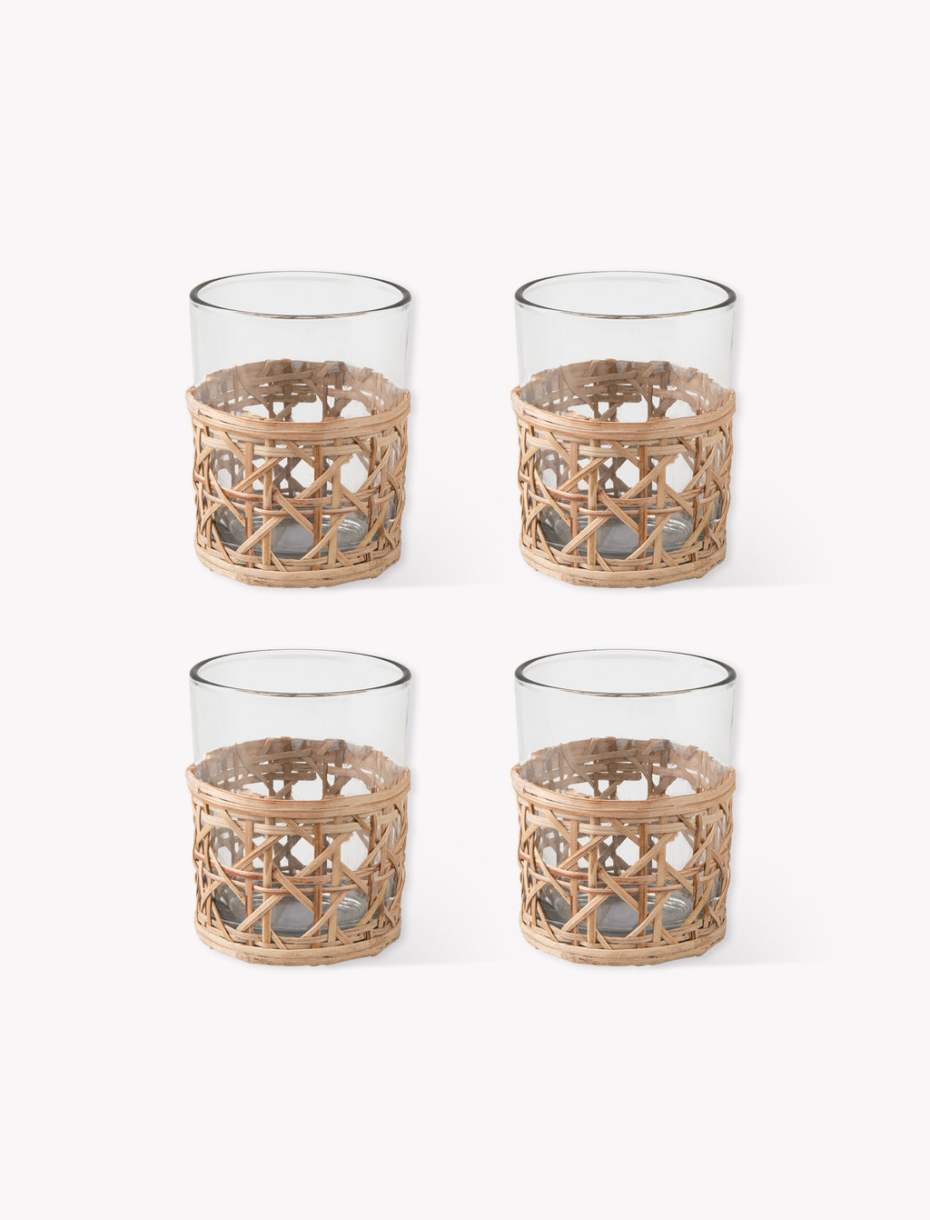Leafield Woven Tumblers - Set of 4