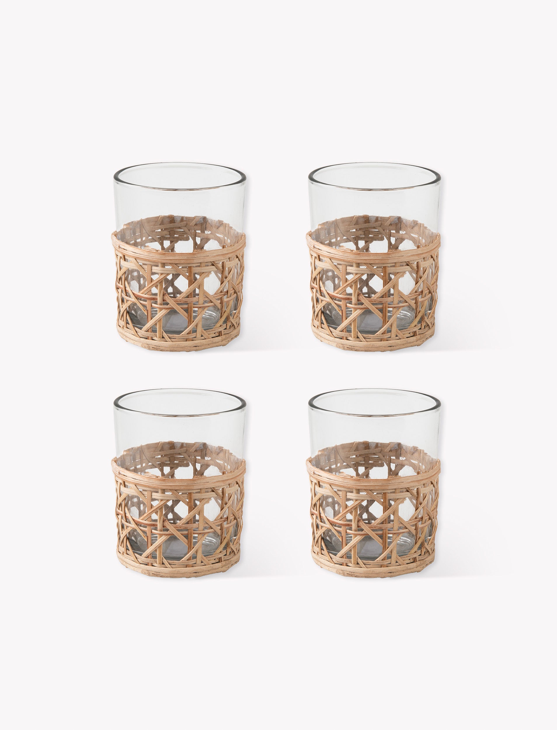 Leafield Woven Tumblers - Set of 4