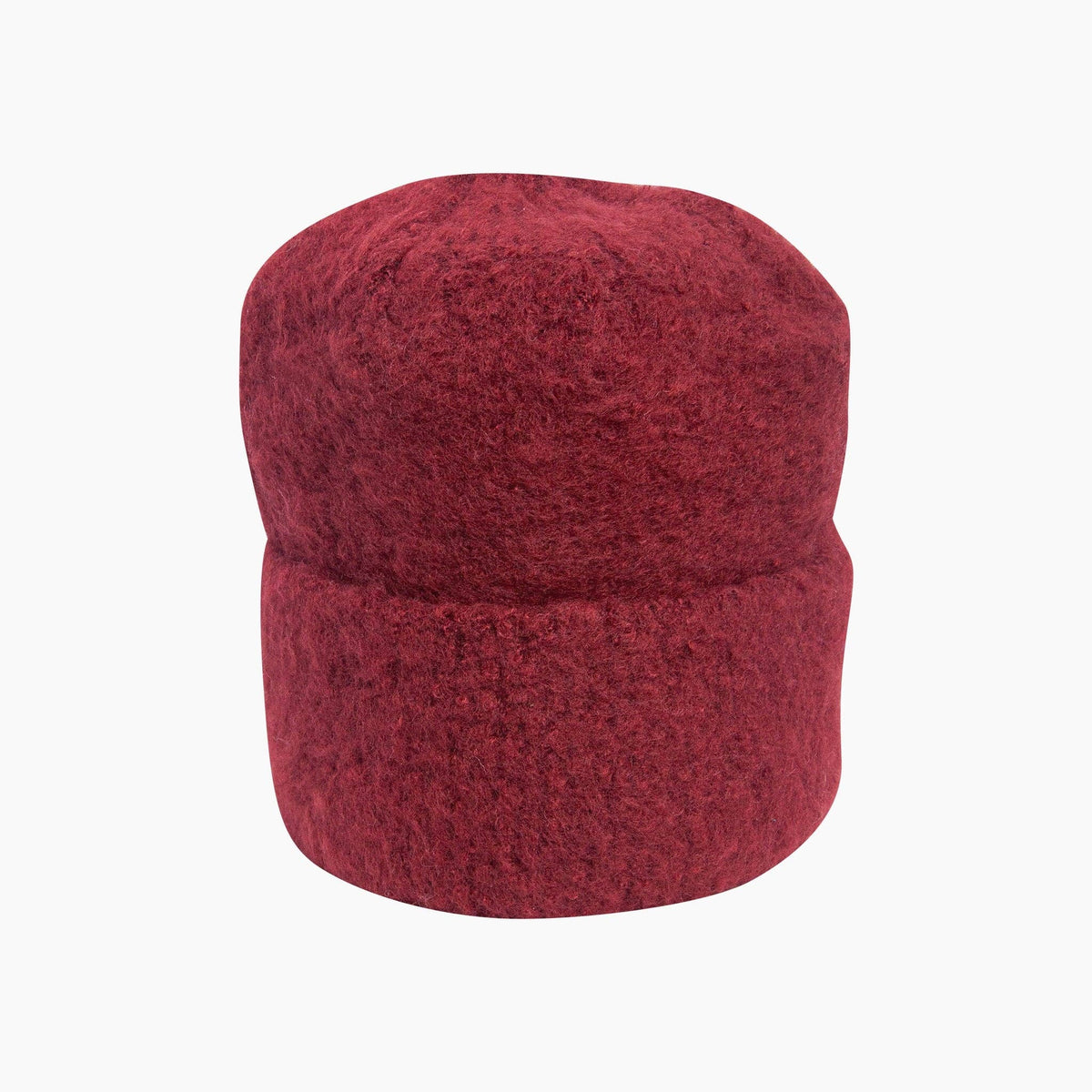 Woolen Beanie Hat - Berry