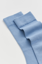 Morning Blue Bamboo Socks: Morning Blue / Small (UK 4-8)