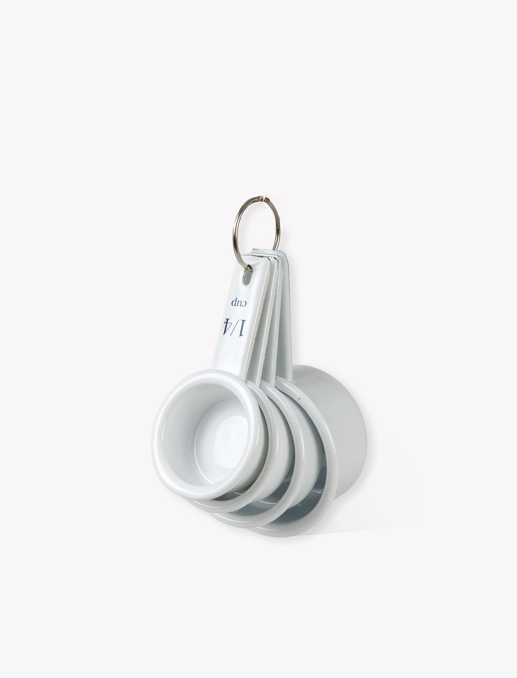 Enamel Measuring Cups White