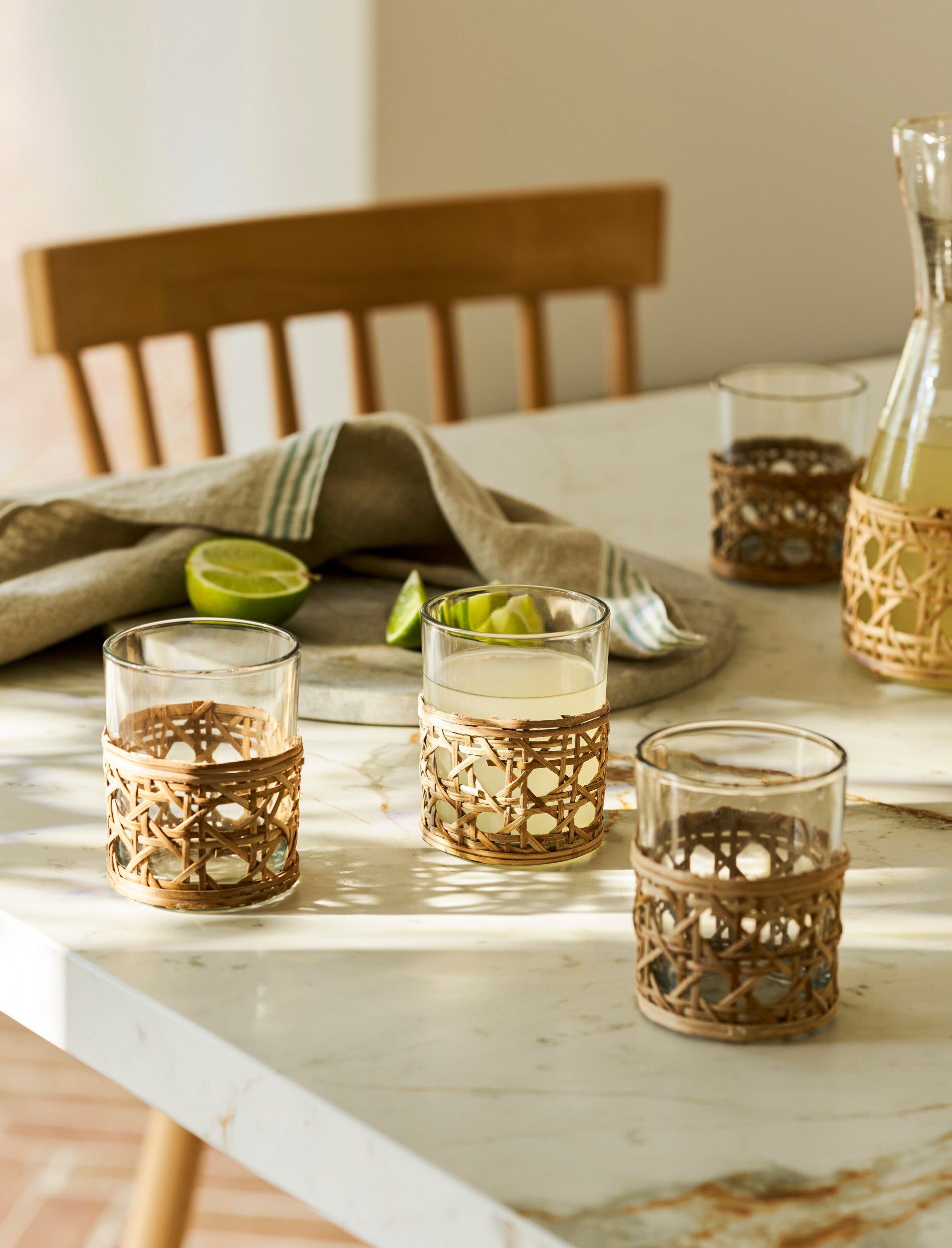 Leafield Woven Tumblers - Set of 4