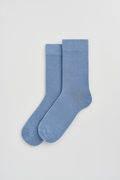 Morning Blue Bamboo Socks: Morning Blue / Small (UK 4-8)