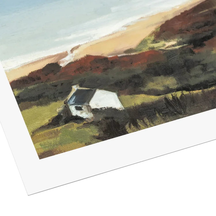 Cottage at White Park Bay Exclusive Print