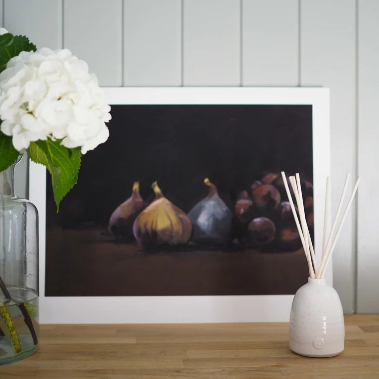 Figs and Grapes Exclusive Print