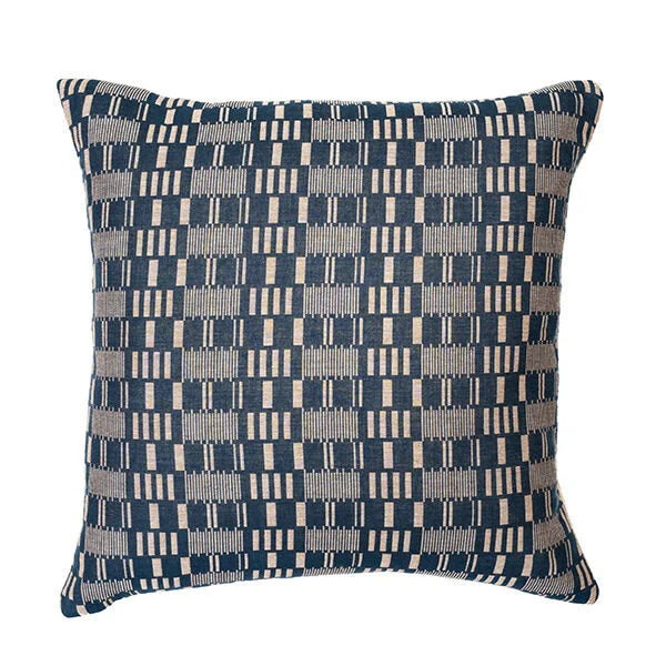 Everly Blue Chaingmai Cotton Cushion Cover