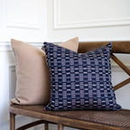 Everly Blue Chaingmai Cotton Cushion Cover