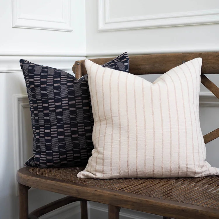 Everly Blue Chaingmai Cotton Cushion Cover