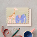 Hello Baby - New Baby Scalloped Card