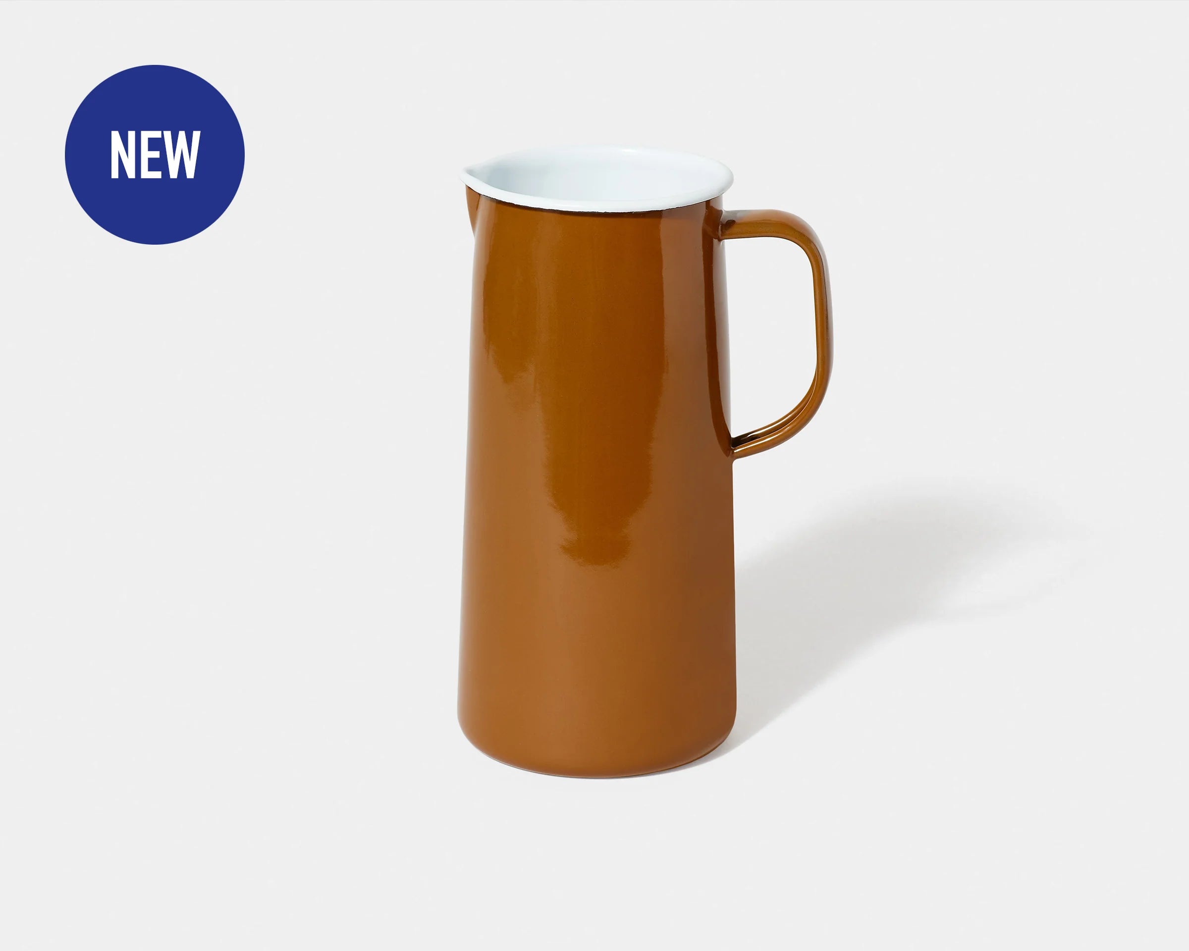 Enamel Pitcher - Salted Caramel