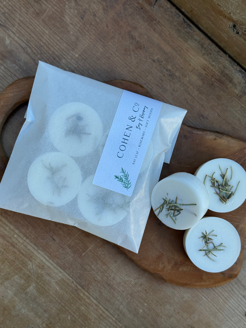 Cohen & Co Bay & Rosemary Soy Wax Melts