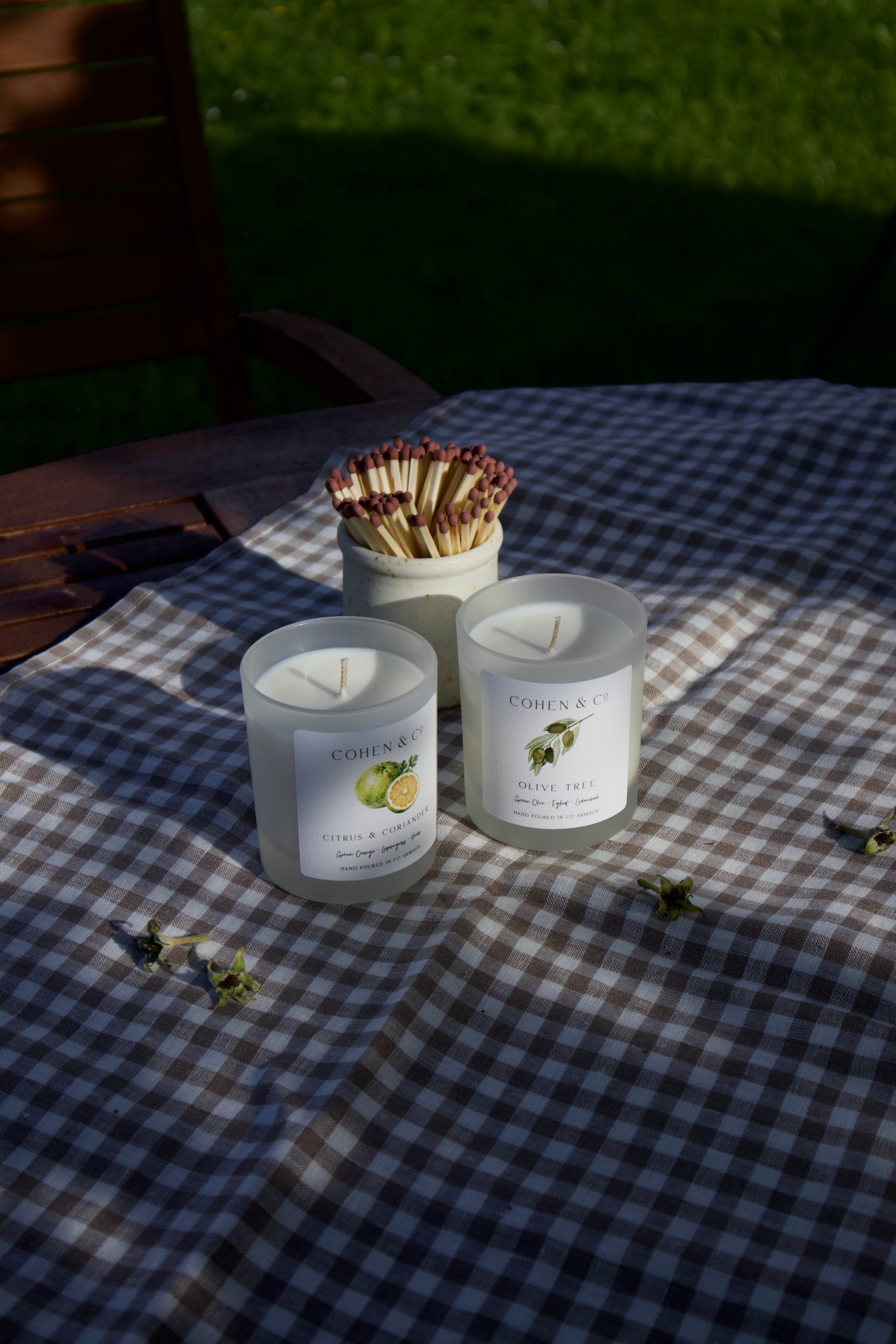 Cohen & Co Citrus & Corriander Candle
