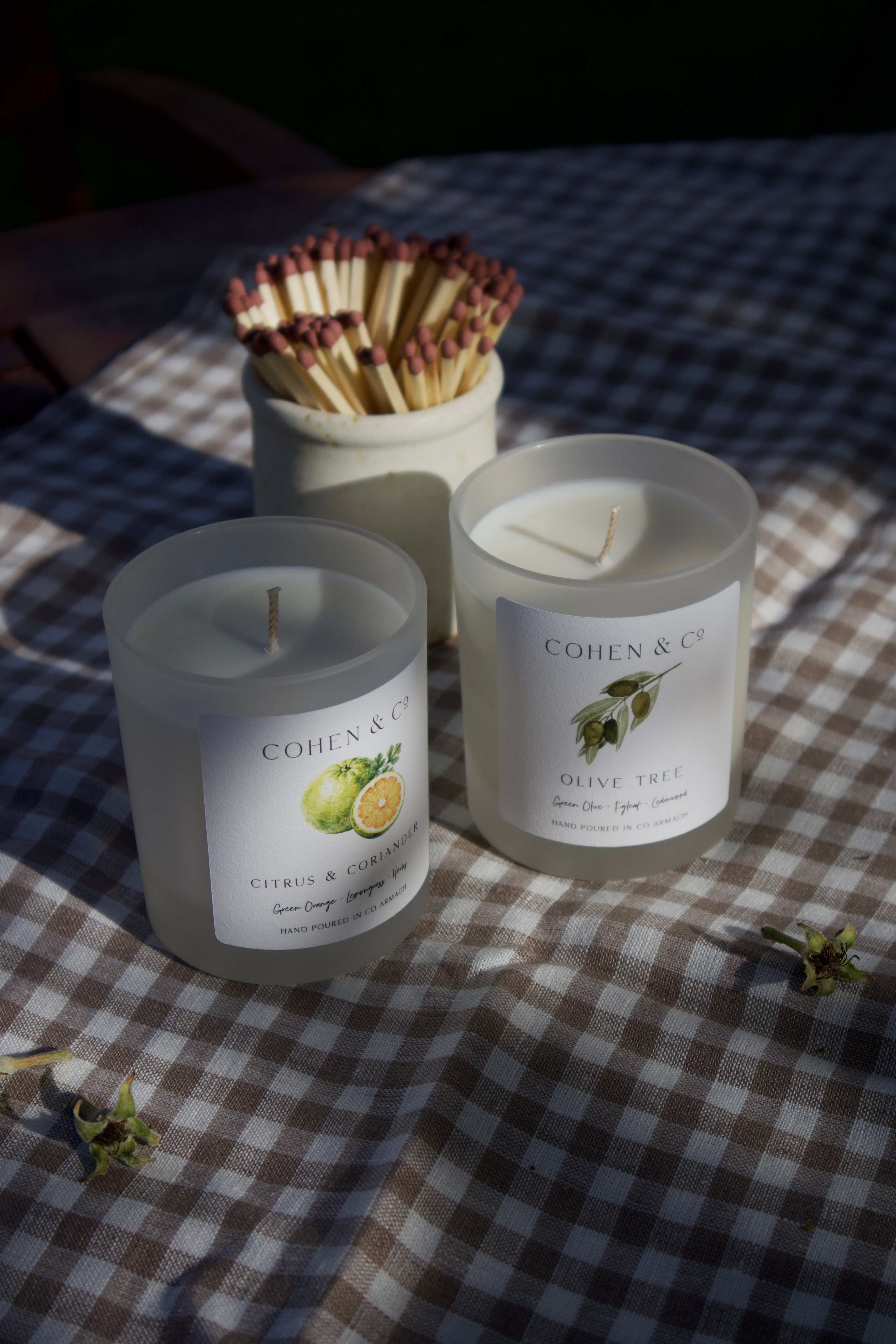 Cohen & Co Citrus & Corriander Candle