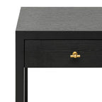 Lucas Oak Two Drawer Console Table