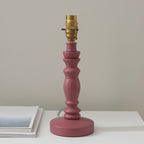 Bibury Table Lamp Pink Clay
